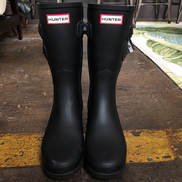 Hunter Original Refined Short Rain Boot 7 - Picture 1 of 8